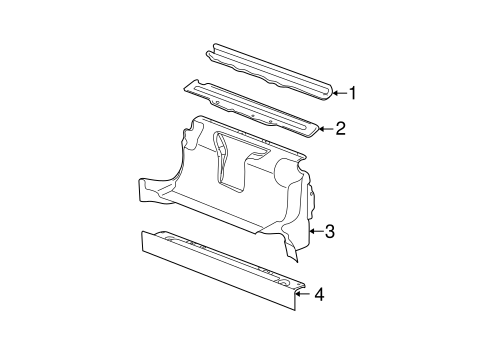 Alero RADIATOR SUPPORT