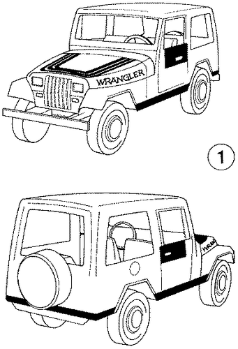 Wrangler STRIPE TAPE