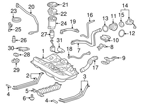 ELECTRICAL/SENDERS for 2012 Toyota Avalon #1