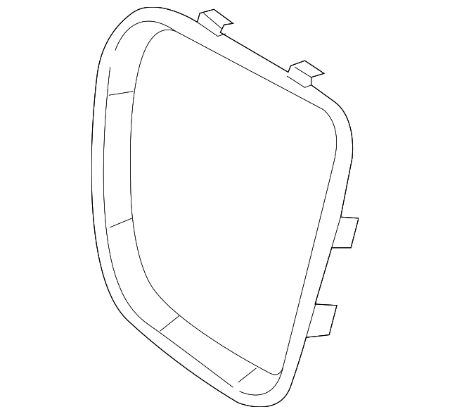 25877956 Деталь TRIM RING, LEFT