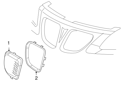 G6 GRILLE & COMPONENTS
