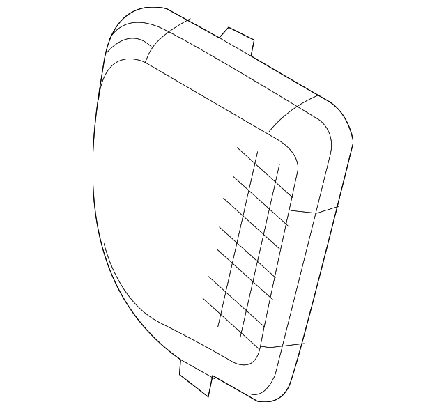 22699328 Деталь GRILLE, RIGHT