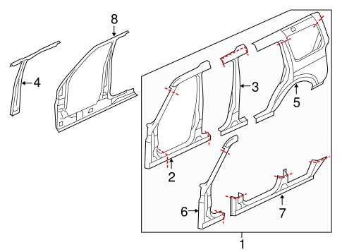 Uniside for 2014 Land Rover LR2 #0