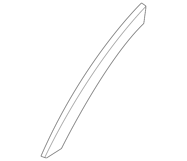 LR027251 Деталь MOLDING EXTN, RIGHT