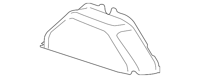CK4Z-6131113-YB Деталь REAR MOLDING, LEFT