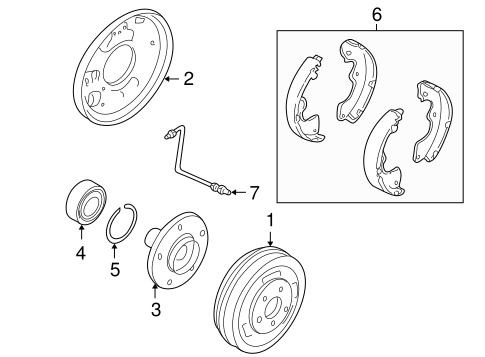 Mariner REAR BRAKES