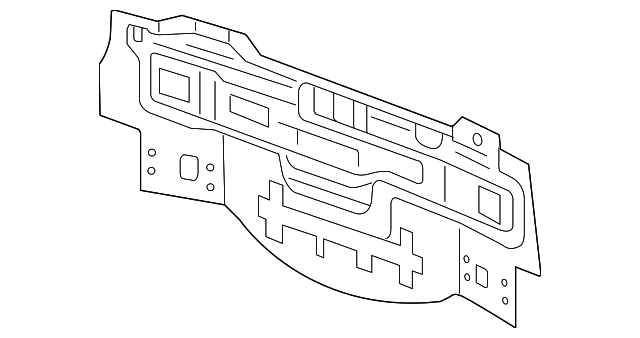 25890563 Деталь REAR BODY PANEL