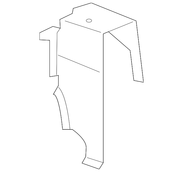 15846814 Деталь OUTER BRACE, RIGHT