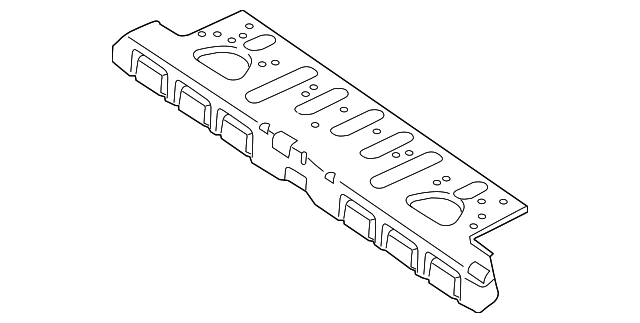 DT1Z-6111160-A Деталь FRONT FLOOR PAN