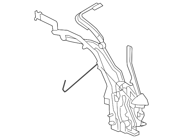 19120245 Деталь SIDE FRAME, LEFT