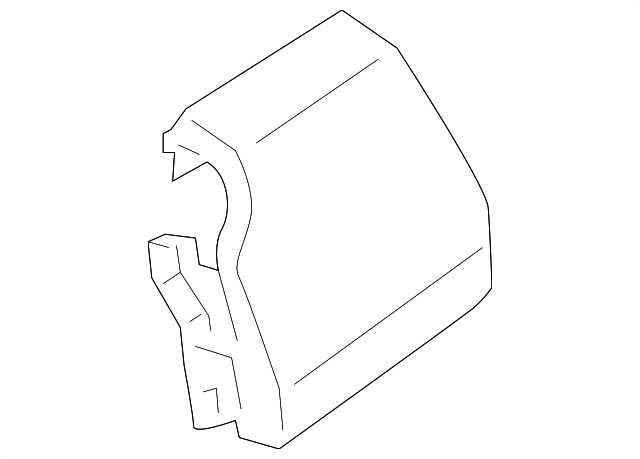 LR026406 Деталь TRIM PANEL, RIGHT