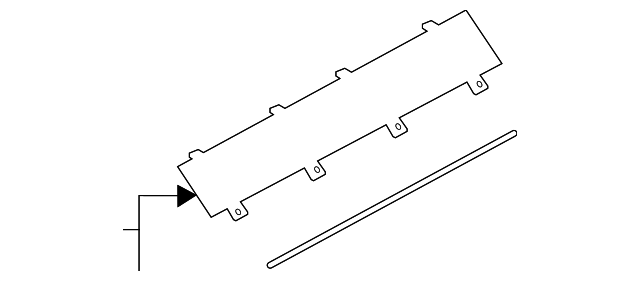 LR031958 Деталь TRIM MOLDING