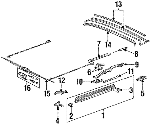 OEM Honda 70245-SR3-003 - Cable Assembly Clip OEM Honda 70245-SR3-003 - Cable Assembly Clip