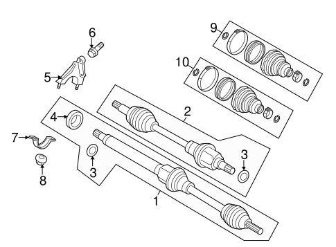 Fiesta DRIVE AXLES