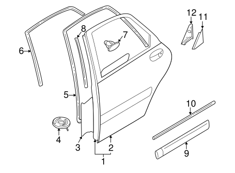 V40 DOOR & COMPONENTS 2