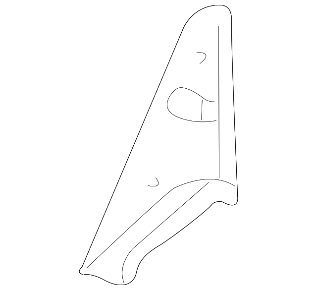 30809324 Деталь CORNER COVER, LEFT