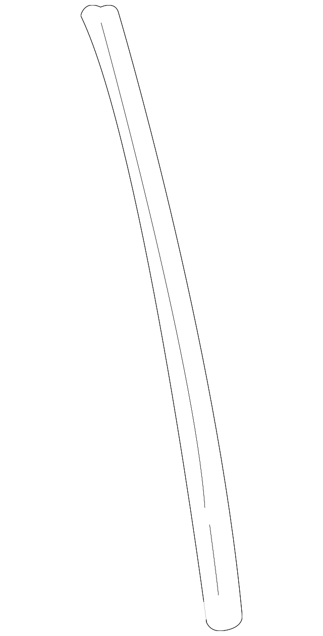30808093 Деталь W'STRIP ON BODY FRONT SEAL, LEFT