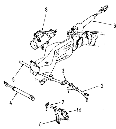 Toronado STEERING GEAR 2