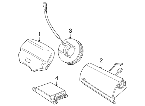 Discovery AIR BAG COMPONENTS
