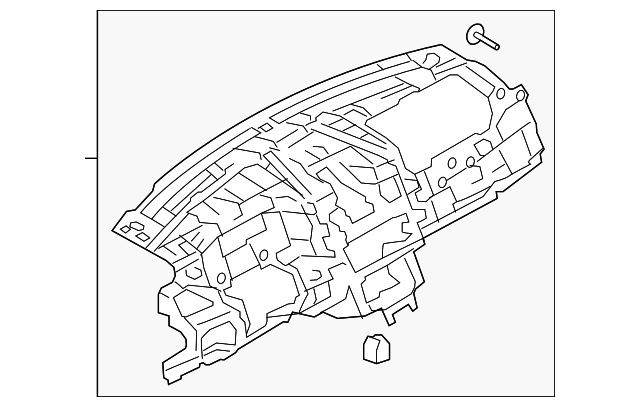 AE9Z-7404320-AB Деталь INSTRUMENT PANEL