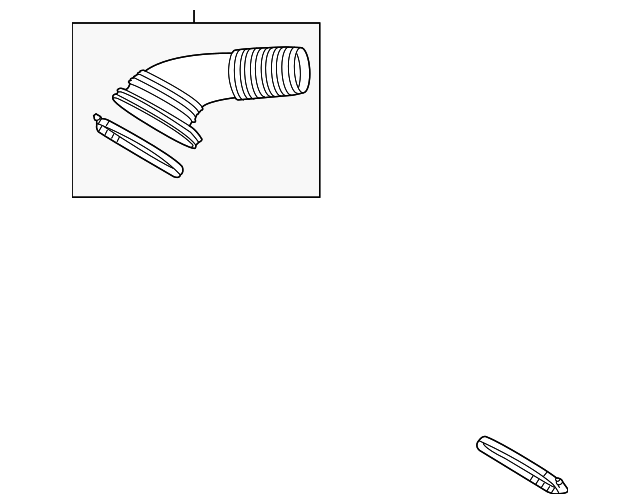970-110-214-01 Деталь INLET TUBE, RIGHT