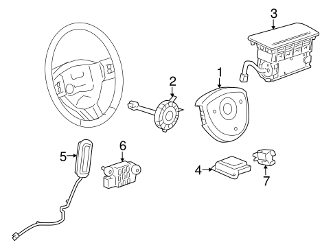 Relay AIR BAG COMPONENTS