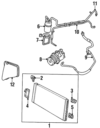Taurus CONDENSER, COMPRESSOR & LINES