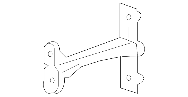 6F9Z7427204A DOOR CHECK, LEFT