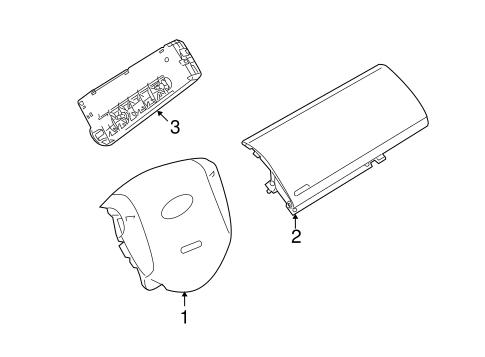Transit Connect AIR BAG COMPONENTS 2