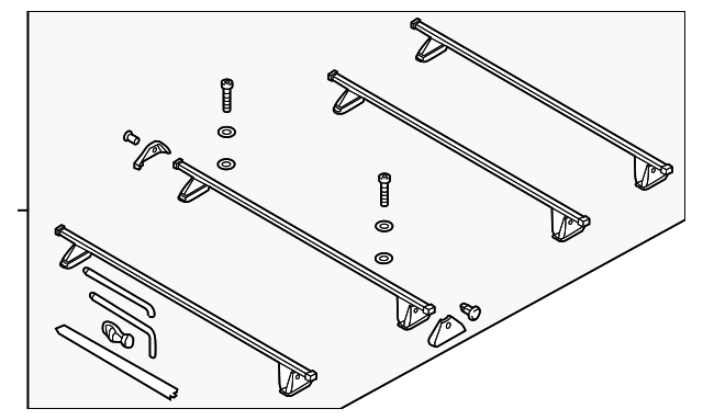 BK3Z-61550A82-B Деталь LUGGAGE RACK