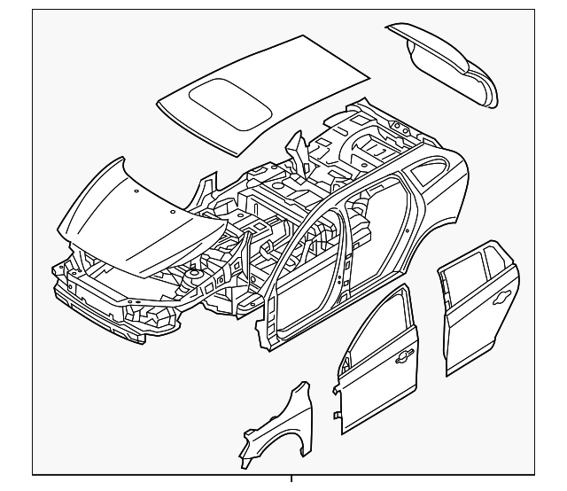 31283282 Деталь BODY ASSY