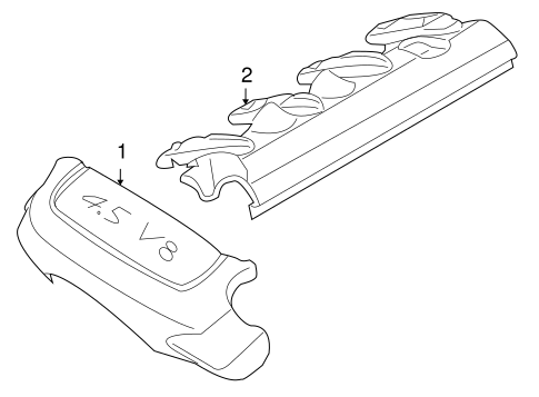 Cayenne ENGINE APPEARANCE COVER