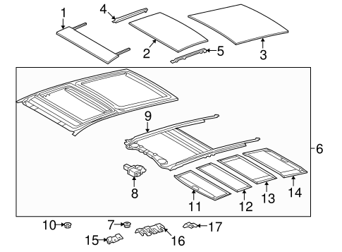 ELECTRICAL/SUNROOF for 2009 Toyota Venza #1