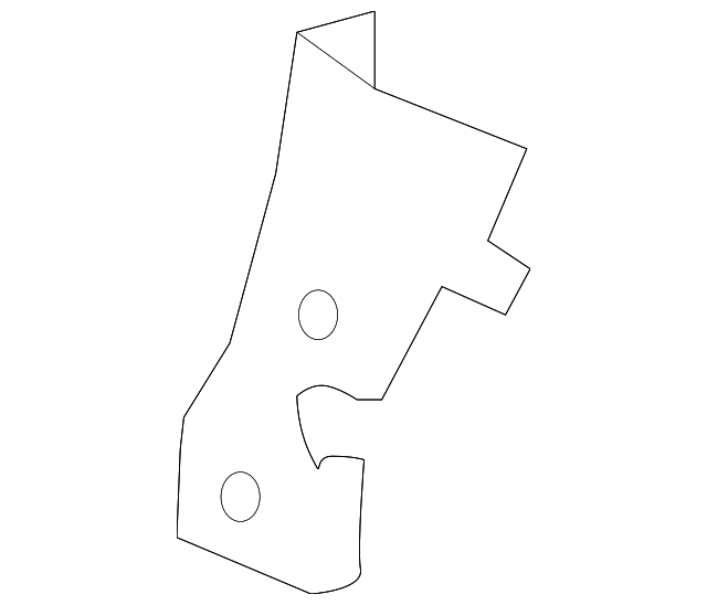 T2H4698 Деталь FRONT REINF, RIGHT
