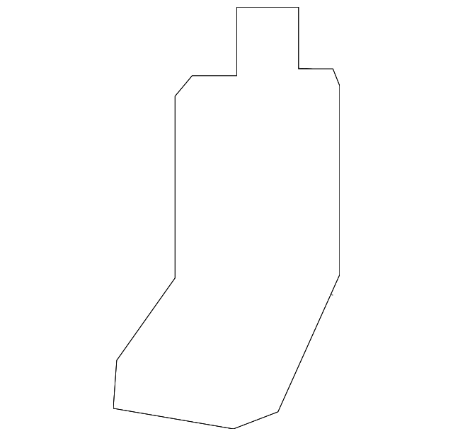 T4N3281 Деталь REAR REINF, LEFT