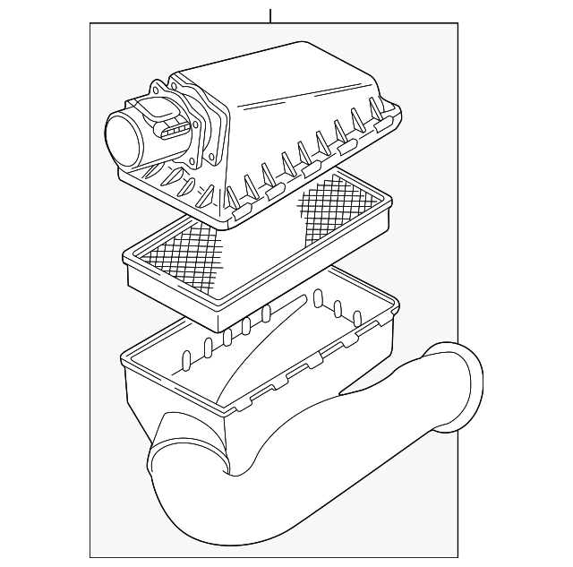 XR828717 Деталь AIR CLEANER ASSY