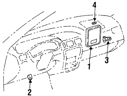 Ignition System for 1997 Toyota Tercel #0