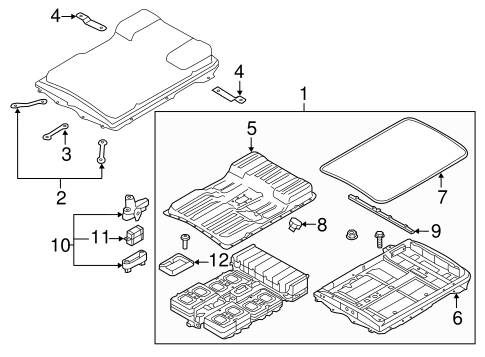 Electrical/Electrical Components for 2012 Nissan Leaf #6