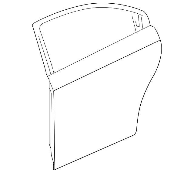 15894777 Деталь DOOR SHELL, RIGHT