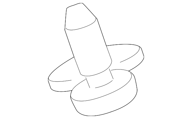 -W712869-S303 Деталь LOWER CLMN COVER SCREW