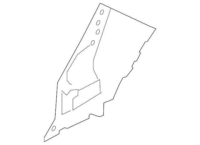EJ7Z-78278D72-A Деталь LOWER FILLER, RIGHT