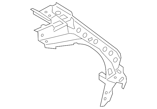 EJ7Z-7841058-A Деталь CORNER REINF, RIGHT