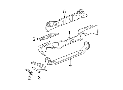 Canyon BUMPER & COMPONENTS - REAR