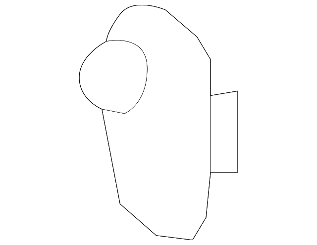ERK500200PVJ Деталь STRIKER COVER, RIGHT