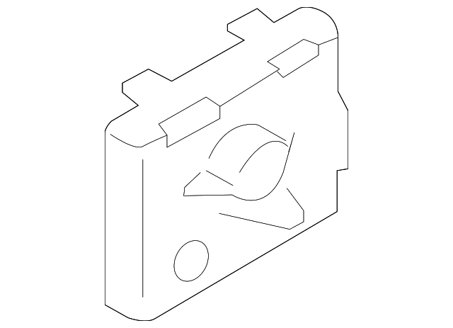 95B-907-392 CONTROLLER MOUNT BRACKET
