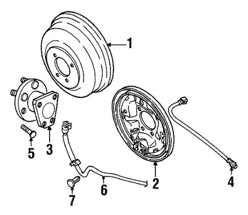 SL1 REAR BRAKES