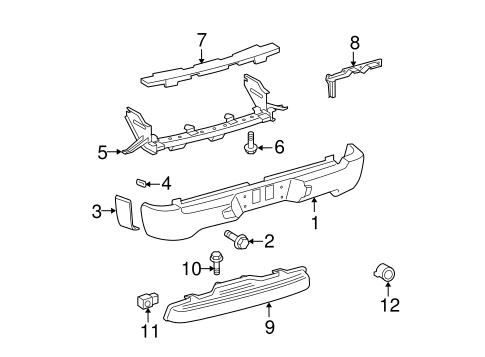 ELECTRICAL/PARKING AID for 2011 Toyota Tundra #1