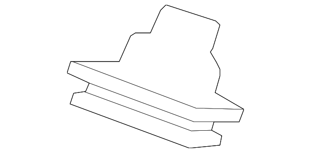 T2R11414 Деталь QTR TRIM PANEL CLIP, LEFT