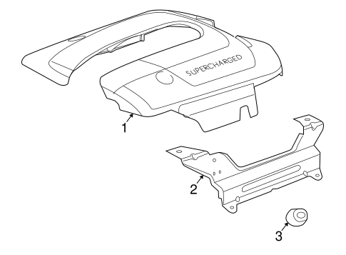 XF ENGINE APPEARANCE COVER 2