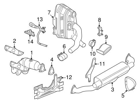 911 EXHAUST COMPONENTS